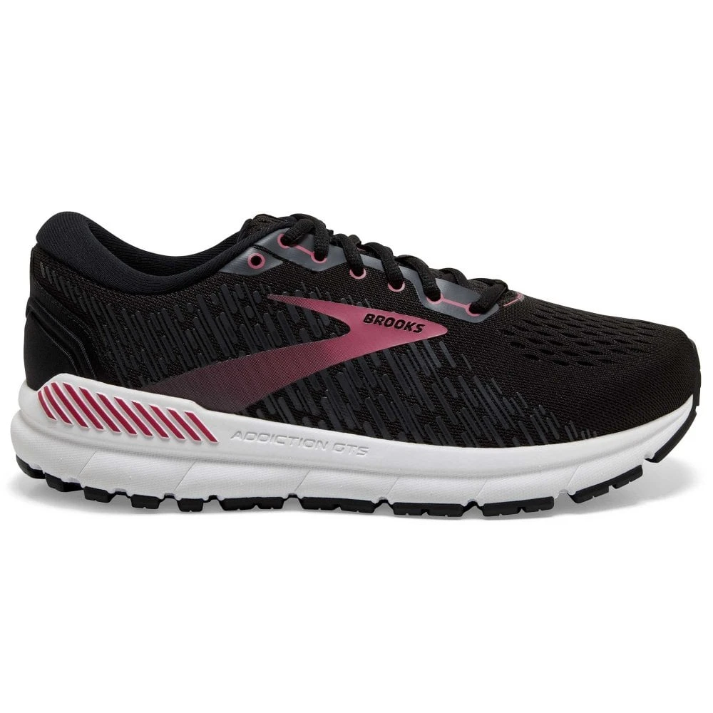 BROOKS Addiction GTS 15 Wide D Womens Running Shoes Black/Ebony/Mauvewood 1 BROOKS Addiction GTS 15 Wide D Womens Running Shoes Black/Ebony/Mauvewood