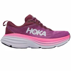 Hoka Bondi 8 Womens Running Shoes Beauty Berry/Grape Wine