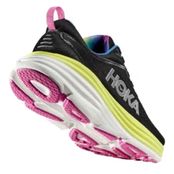 Hoka Bondi 8 Womens Running Shoes Black/Citrus Glow 5 Hoka Bondi 8 Womens Running Shoes Black/Citrus Glow -Altra Store bondi 8 womens running shoes black citrus glow p8432 33605 image