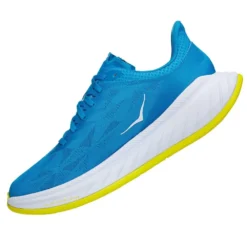 Hoka Carbon X 2 Mens Road Running Shoes Diva Blue/Citrus 7 Hoka Carbon X 2 Mens Road Running Shoes Diva Blue/Citrus -Altra Store carbon x 2 mens road running shoes diva blue citrus p6240 24570 image
