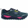 BROOKS Cascadia 15 Womens Trail Running Shoes Navy/Pink/Yellow