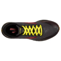 BROOKS Catamount Mens Trail Running Shoes Black/Fiery Red/Blazing Yellow -Altra Store catamount mens trail running shoes black fiery red blazing yellow p7625 30119 image
