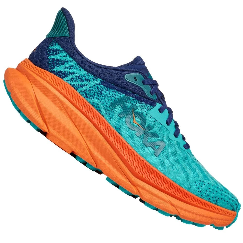 Hoka Challenger 7 Womens Trail Running Shoes Ceramic/Vibrant Orange 1 Hoka Challenger 7 Womens Trail Running Shoes Ceramic/Vibrant Orange