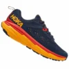 Hoka Challenger ATR 6 Wide 2E Mens Trail Running Shoes Outer Space/Radiant Yellow