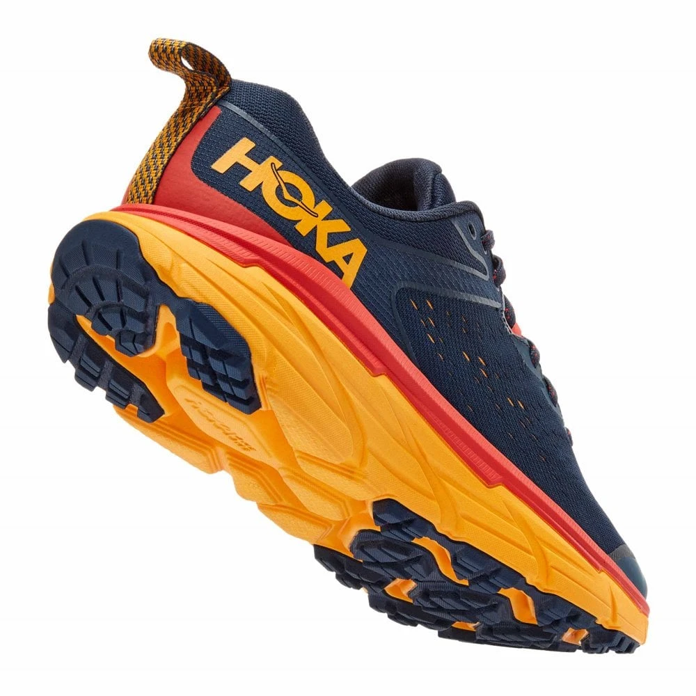 Hoka Challenger ATR 6 Wide 2E Mens Trail Running Shoes Outer Space/Radiant Yellow 2 Hoka Challenger ATR 6 Wide 2E Mens Trail Running Shoes Outer Space/Radiant Yellow - Image 2