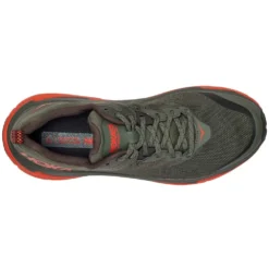 Hoka Challenger ATR 6 Wide 2E Mens Trail Running Shoes Thyme/Fiesta -Altra Store challenger atr 6 wide 2e mens trail running shoes thyme fiesta p7782 30755 image