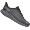 Hoka Clifton 8 Mens Road Running Shoes Black/Black