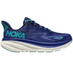 Hoka Clifton 9 Womens Running Shoes Bellwether Blue/Evening Sky