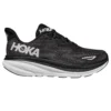 Hoka Clifton 9 Womens Running Shoes Black/White