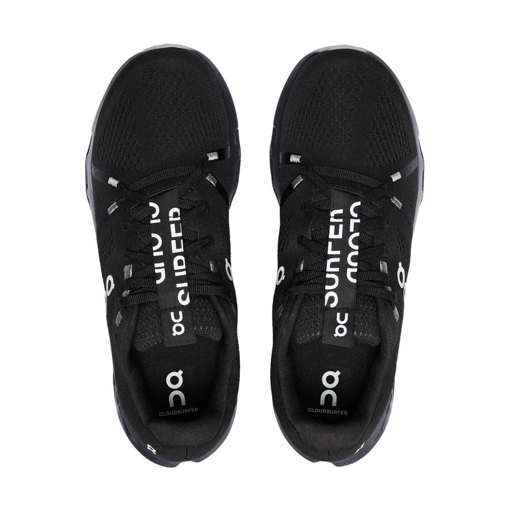 On Cloudsurfer Womens Running Shoes All Black 2 On Cloudsurfer Womens Running Shoes All Black - Image 2