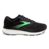 BROOKS Dyad 11 Extra Wide 2E Womens Running Shoes Black/Ebony/Green