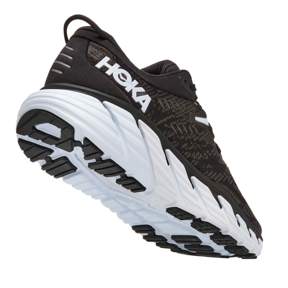 Hoka Gaviota 4 Womens Running Shoes Black/White 2 Hoka Gaviota 4 Womens Running Shoes Black/White - Image 2