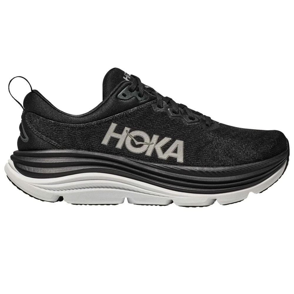 Hoka Gaviota 5 Wide Mens Running Shoes Black/White 1 Hoka Gaviota 5 Wide Mens Running Shoes Black/White
