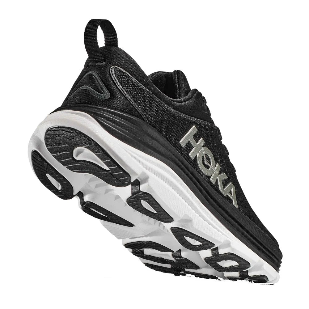Hoka Gaviota 5 Wide Mens Running Shoes Black/White 2 Hoka Gaviota 5 Wide Mens Running Shoes Black/White - Image 2