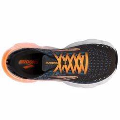 BROOKS Glycerin 20 Wide 2E Mens Running Shoes Black/Classic Blue/Orange -Altra Store glycerin 20 wide 2e mens running shoes black classic blue orange p8163 32308 image