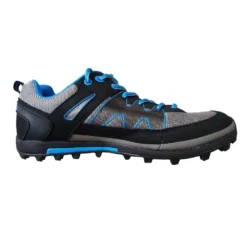 Ground Control Wider Fit Fell Running Shoes Black/Grey/Blue
