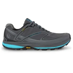 Topo Athletic Hydroventure 2 Womens Waterproof Trail Running Shoes Charcoal/Blue
