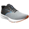 BROOKS Launch 10 Mens Running Shoes Black/Grey/Orange Clown Fish