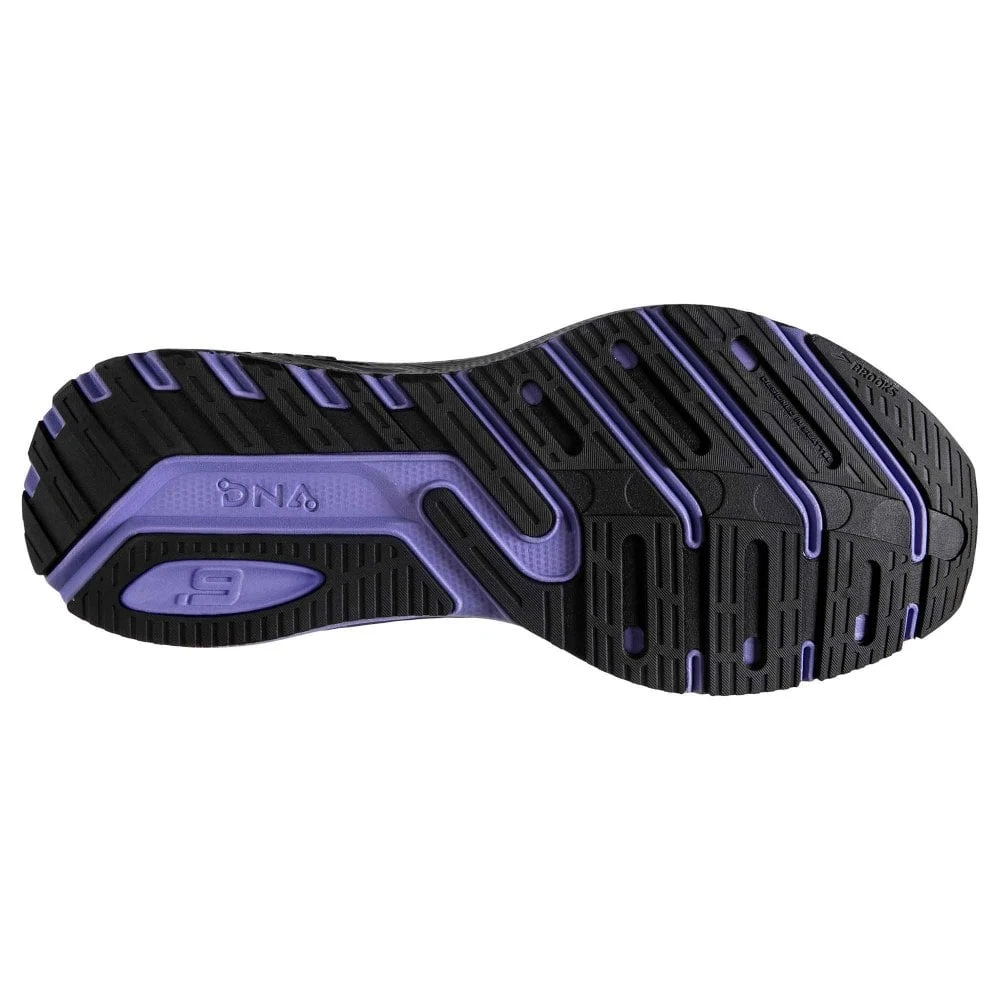 BROOKS Launch GTS 9 Womens Running Shoes Black/Coral/Purple 4 BROOKS Launch GTS 9 Womens Running Shoes Black/Coral/Purple - Image 4