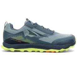 Altra Lone Peak ALL-WTHR Low Mens Trail Running Shoes Grey/Lime