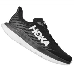 Hoka Mach 5 Womens Running Shoes Black/Castlerock
