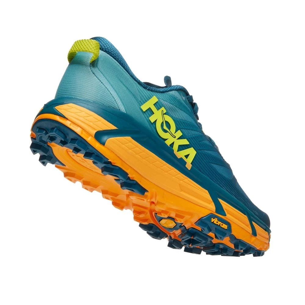 Hoka Mafate Speed 3 Mens Trail Running Shoes Coastal Shade/Radiant Yellow 2 Hoka Mafate Speed 3 Mens Trail Running Shoes Coastal Shade/Radiant Yellow - Image 2