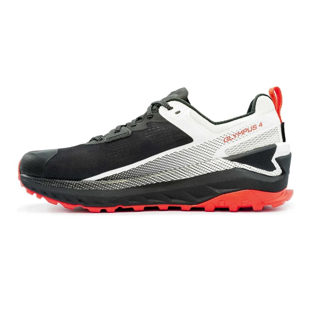 Altra Olympus 4 Mens Trail Running Shoes Black/White 4 Altra Olympus 4 Mens Trail Running Shoes Black/White - Image 4