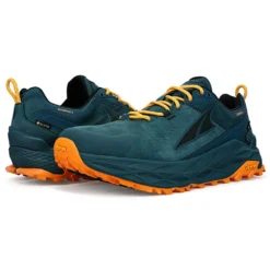 Altra Olympus 5 Hike Low GTX Mens Waterproof Hiking Shoes Deep Teal -Altra Store olympus 5 hike low gtx mens waterproof hiking shoes deep teal p8195 32564 image