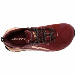 Altra Olympus 5 Hike Low GTX Womens Waterproof Hiking Shoes Maroon -Altra Store olympus 5 hike low gtx womens waterproof hiking shoes maroon p8196 32570 image