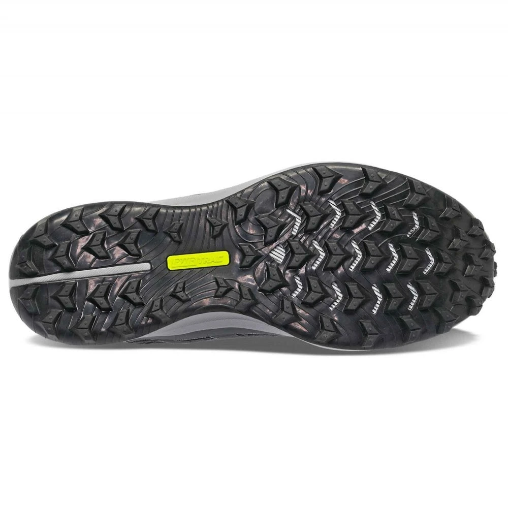 Saucony Peregrine 12 GTX Mens Waterproof Trail Running Shoes Shadow/Vizi 2 Saucony Peregrine 12 GTX Mens Waterproof Trail Running Shoes Shadow/Vizi - Image 2