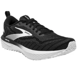 BROOKS Revel 6 Womens Running Shoes Black/Blackened Pearl/White