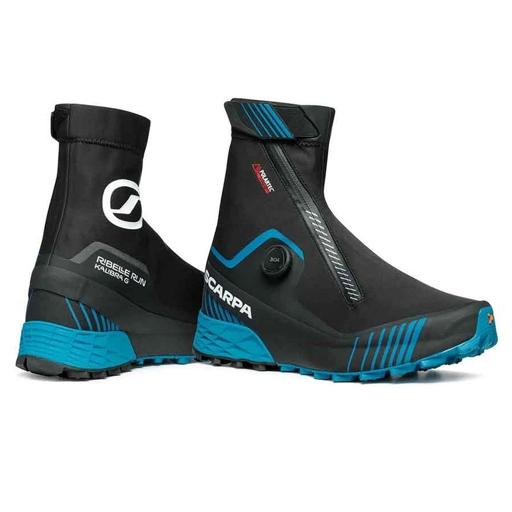 Scarpa Ribelle Run Kalibra G Weatherproof Running Shoes Black/Azure 3 Scarpa Ribelle Run Kalibra G Weatherproof Running Shoes Black/Azure - Image 3