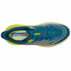 Hoka Speedgoat 5 Mens Trail Running Shoes Blue Coral/Evening Primrose 5 Hoka Speedgoat 5 Mens Trail Running Shoes Blue Coral/Evening Primrose -Altra Store speedgoat 5 mens trail running shoes blue coral evening primrose p7386 29057 image