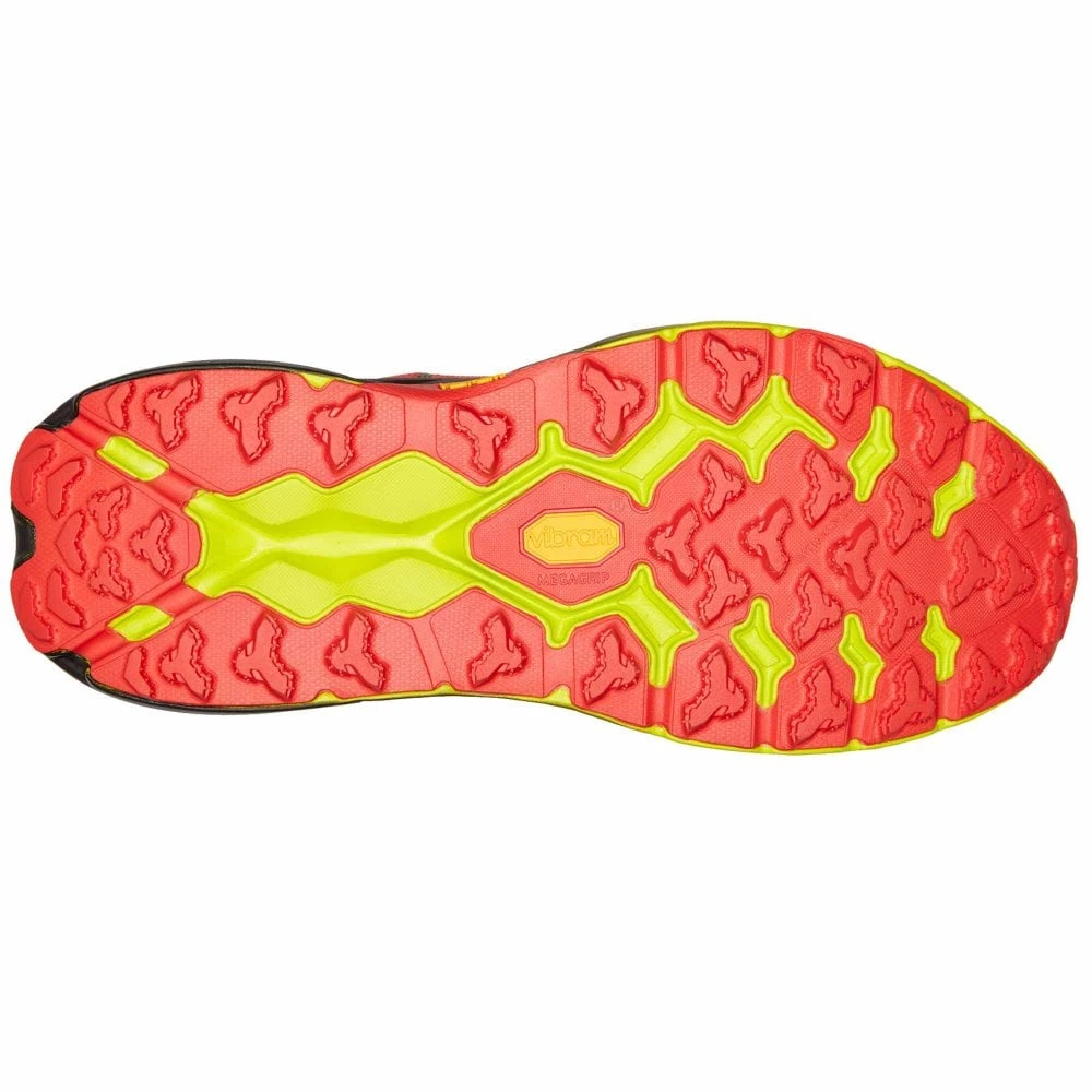 Hoka Speedgoat 5 Mens Trail Running Shoes Thyme/Fiesta 3 Hoka Speedgoat 5 Mens Trail Running Shoes Thyme/Fiesta - Image 3