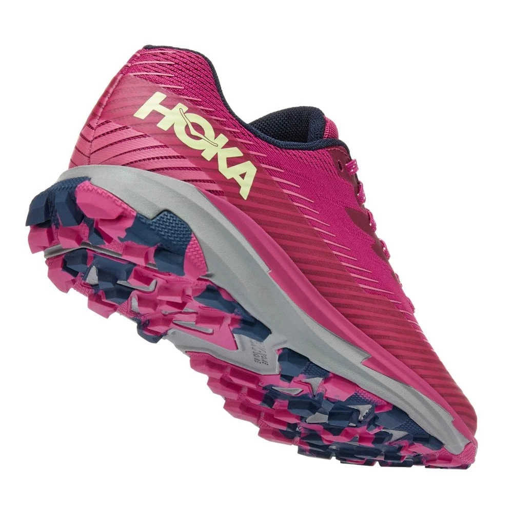 Hoka Torrent 2 Womens Trail Running Shoes Festival Fuchsia/Ibis Rose 2 Hoka Torrent 2 Womens Trail Running Shoes Festival Fuchsia/Ibis Rose - Image 2